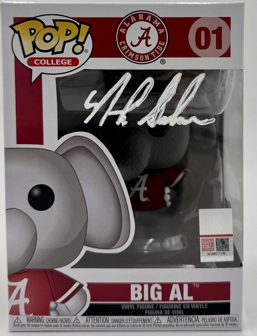 Nick Saban signed Funko #01 - Beckett COA